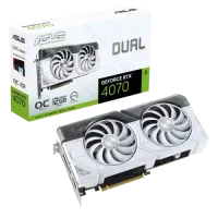 

                                    ASUS Dual GeForce RTX 4070 White OC Edition 12GB GDDR6X Graphics Card